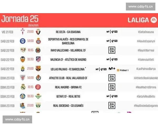 2026西甲赛程全面解析各大强队对决一览